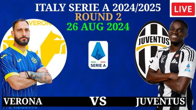 Lịch thi đấu bóng đá hôm nay 26/8: Verona vs Juventus đấu lúc mấy giờ? - Ảnh 1.